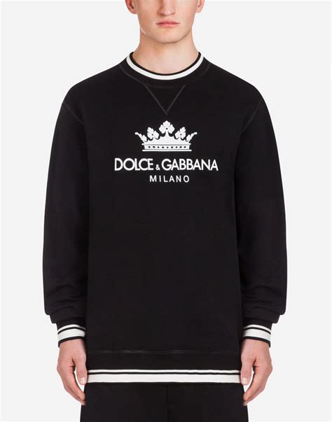 dolce gabbana sweater cheap|dolce and gabbana sweatshirt women.